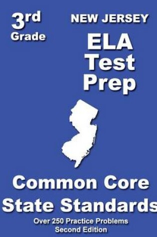 Cover of New Jersey 3rd Grade ELA Test Prep