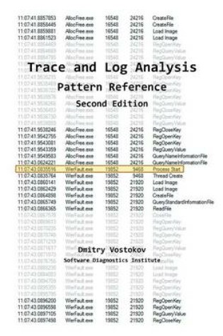 Cover of Software Trace and Log Analysis