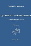 Book cover for Quartet Passacaglia (String Quartet No. 9)