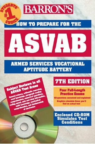 Cover of Barron's How to Prepare for the ASVAB