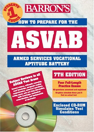 Cover of Barron's How to Prepare for the ASVAB