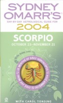 Book cover for Sydney Omarr's Scorpio 2004