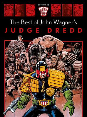 Book cover for The Best of John Wagner's Judge Dredd