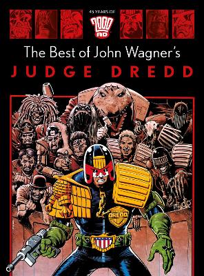 Book cover for The Best of John Wagner's Judge Dredd