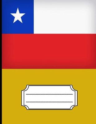 Book cover for Chile Flag Composition Notebook