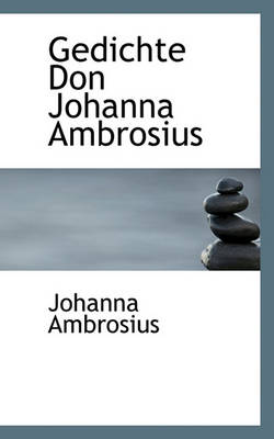 Book cover for Gedichte Don Johanna Ambrosius