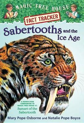 Book cover for Sabertooths and the Ice Age