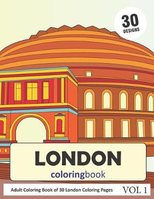 Book cover for London Coloring Book