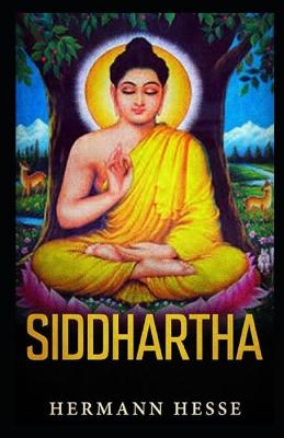 Book cover for Siddhartha by Herman Hesse illustrated edition