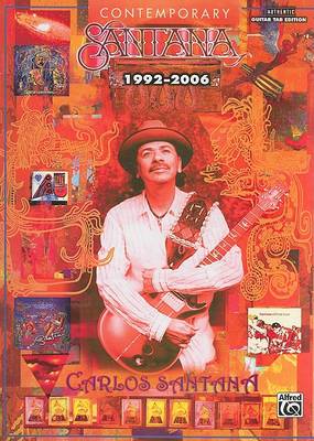 Book cover for Contemporary Santana 1992-2006