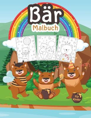 Book cover for Bär Malbuch für Kinder