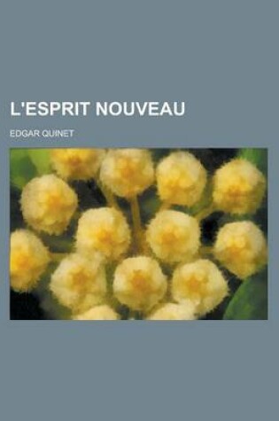 Cover of L'Esprit Nouveau
