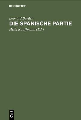 Book cover for Die spanische Partie