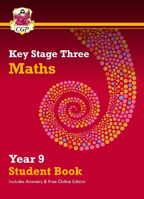 Book cover for KS3 Maths Year 9 Student Book - with answers & Online Edition