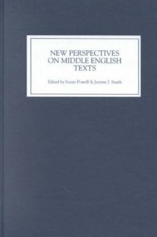 Cover of New Perspectives on Middle English Texts