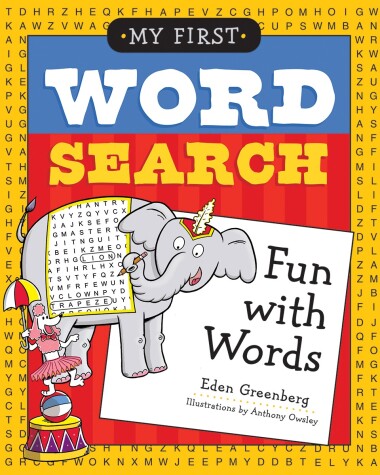 Book cover for My First Word Search: Fun with Words