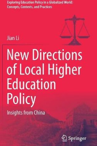 Cover of New Directions of Local Higher Education Policy