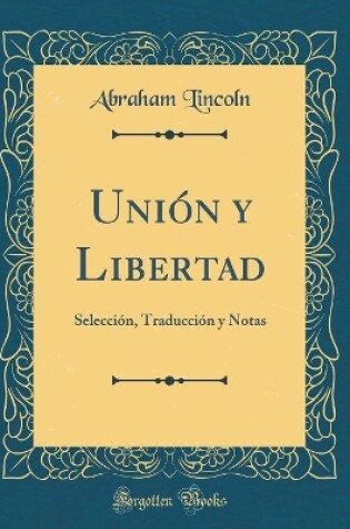 Cover of Union Y Libertad