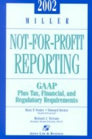 Cover of Miller Not-for-profit Reporting