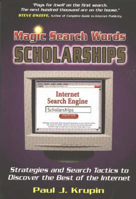Book cover for Magic Search Words, Scholarships