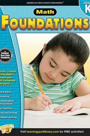 Cover of Math Foundations, Grade K