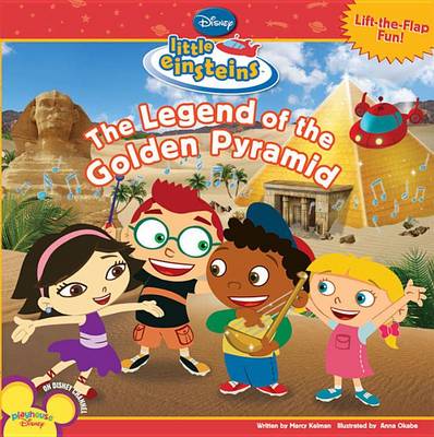 Book cover for Disney's Little Einsteins the Legend of the Golden Pyramid