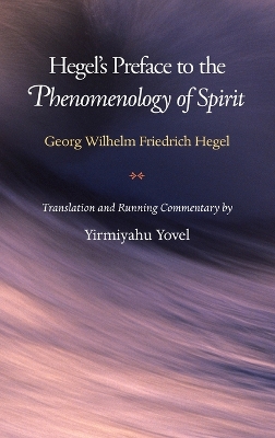 Book cover for Hegel's Preface to the Phenomenology of Spirit