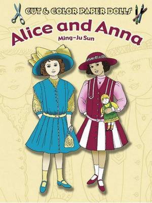 Book cover for Cut & Color Paper Dolls: Alice and Anna