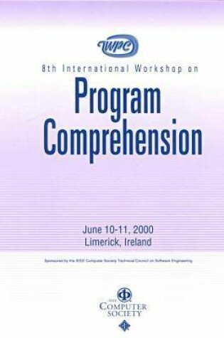 Cover of International Workshop on Program Comprehension