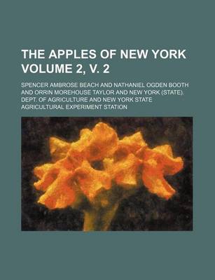 Book cover for The Apples of New York Volume 2, V. 2