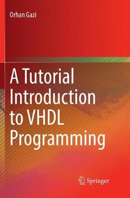 Book cover for A Tutorial Introduction to VHDL Programming