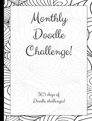 Book cover for Monthly Doodle Challenge