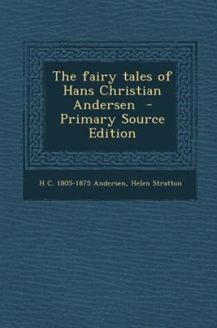 Cover of Fairy Tales of Hans Christian Andersen