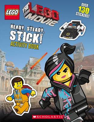 Book cover for The Lego Movie: Ready, Steady, Stick! Activity Book