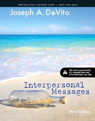 Book cover for Instructor's Review Copy for Interpersonal Messages