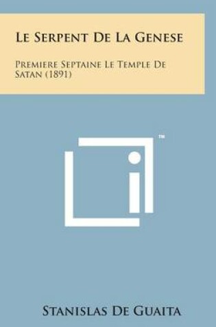 Cover of Le Serpent de La Genese