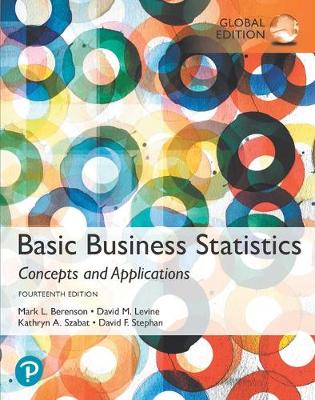 Book cover for Basic Business Statistics plus Pearson MyLab Statistics with Pearson eText, Global Edition