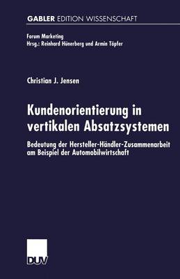 Book cover for Kundenorientierung in vertikalen Absatzsystemen