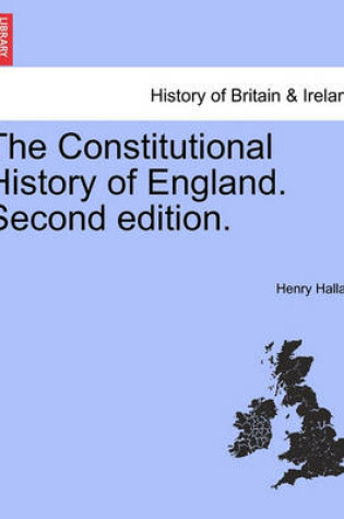 Cover of The Constitutional History of England. Second Edition.