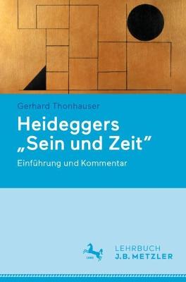 Book cover for Heideggers "Sein und Zeit"