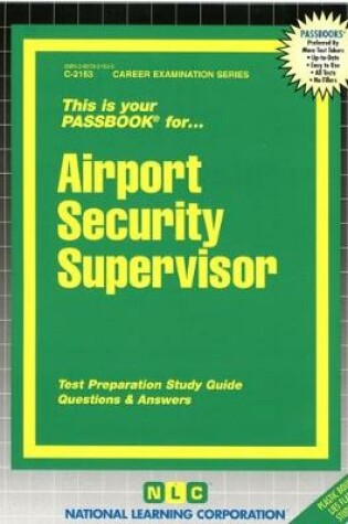 Cover of Airport Security Supervisor