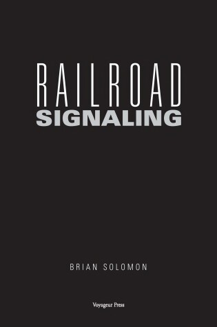 Cover of Railway Signalling