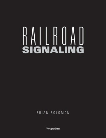 Book cover for Railway Signalling