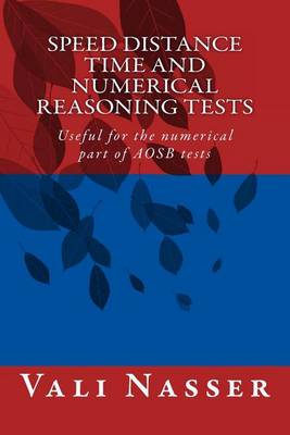 Book cover for Speed Distance Time and Numerical Reasoning Tests