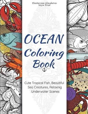 Book cover for Ocean Coloring Book