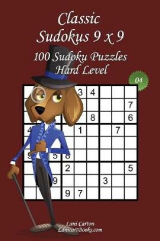 Cover of Classic Sudoku 9x9 - Hard Level - N°4