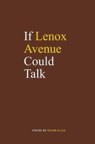 Cover of If Lenox Avenue Could Talk