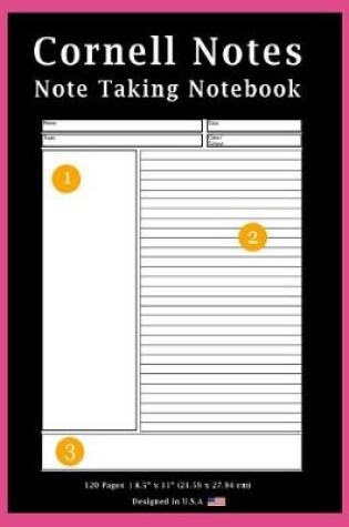 Cover of Cornell Notes Note Taking Notebook