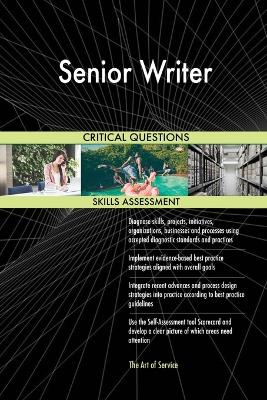 Book cover for Senior Writer Critical Questions Skills Assessment