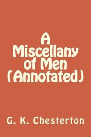 Cover of A Miscellany of Men (Annotated)